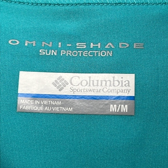 Columbia Omni Shade Sun Protection Teal Dress. Size Medium. - Picture 10 of 11